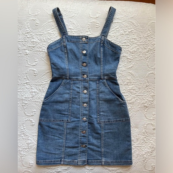 DIVIDED by H&M Blue Denim Dress - Picture 2 of 6